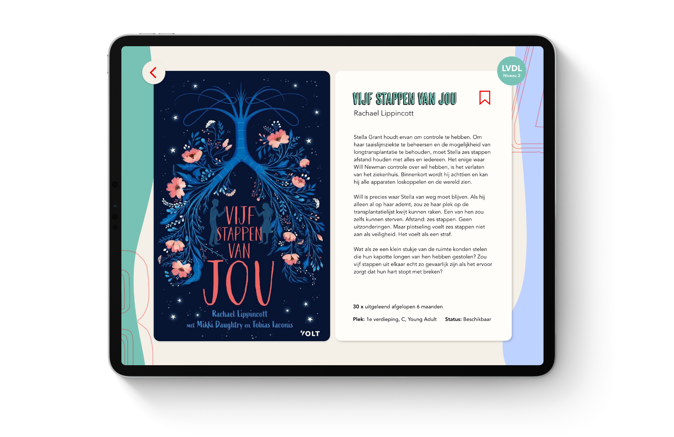 Bibliotheek App Mockup 3